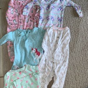 SOLD-12 month Pajama bundle